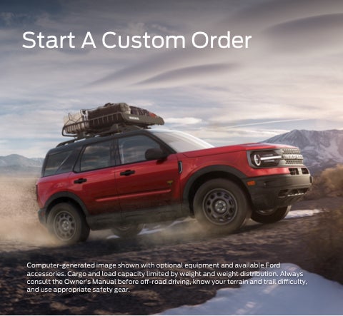 Start a custom order | Mike Patton Ford in La Grange GA