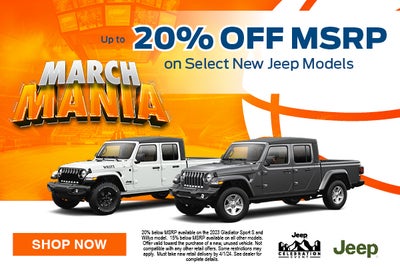 Up To 20% OFF MSRP